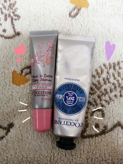 チェリーブロッサム リップバーム/L'OCCITANE/リップバームを使ったクチコミ(1枚目)