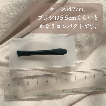 デュオアイブロウチップa/U R GLAM/メイクブラシを使ったクチコミ(3枚目)