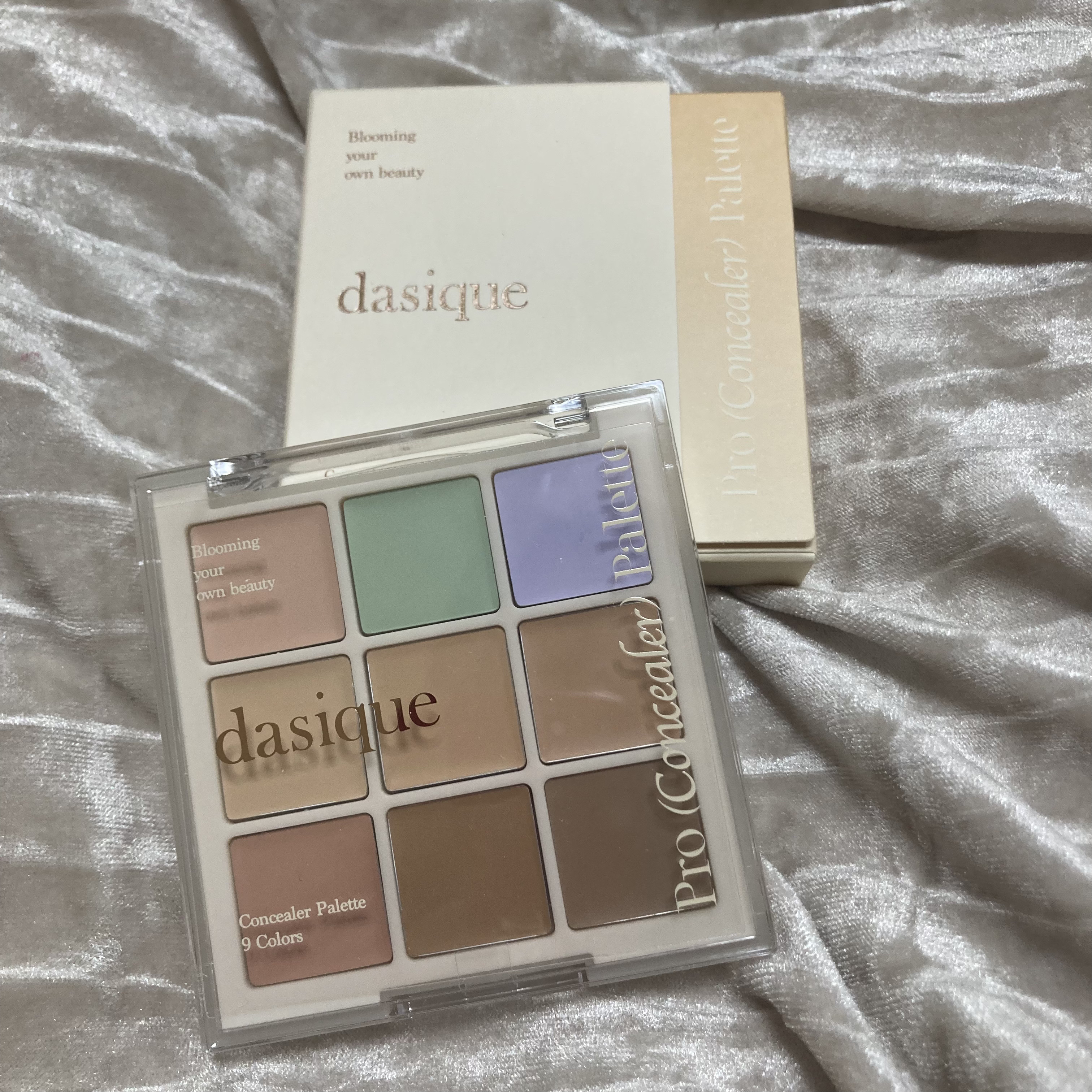 プロコンシーラーパレット/dasique/パレットコンシーラーを使ったクチコミ（1枚目）