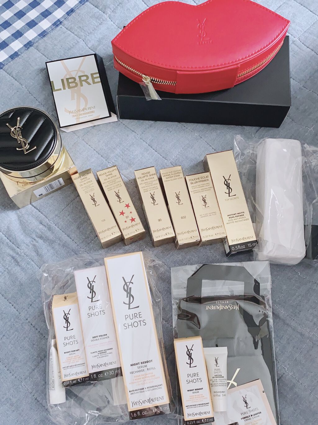 ピュアショット ナイト リチャージセラム/YVES SAINT LAURENT BEAUTE/美容液を使ったクチコミ（2枚目）