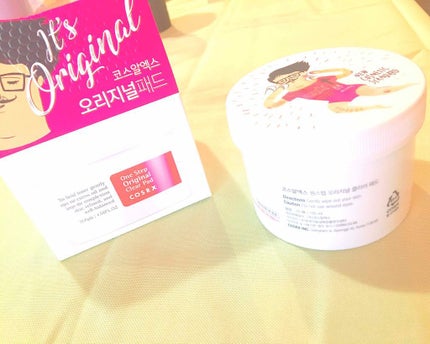 ワンステップオリジナルクリアパッド/COSRX/トナーパッドを使ったクチコミ(1枚目)