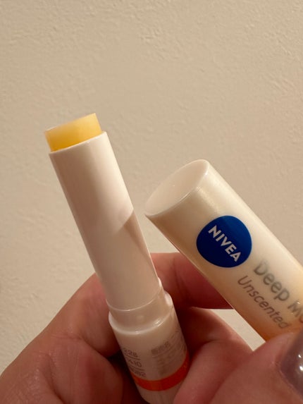 ニベア ディープモイスチャーリップ メルティタイプ/ニベア/リップクリームを使ったクチコミ(4枚目)