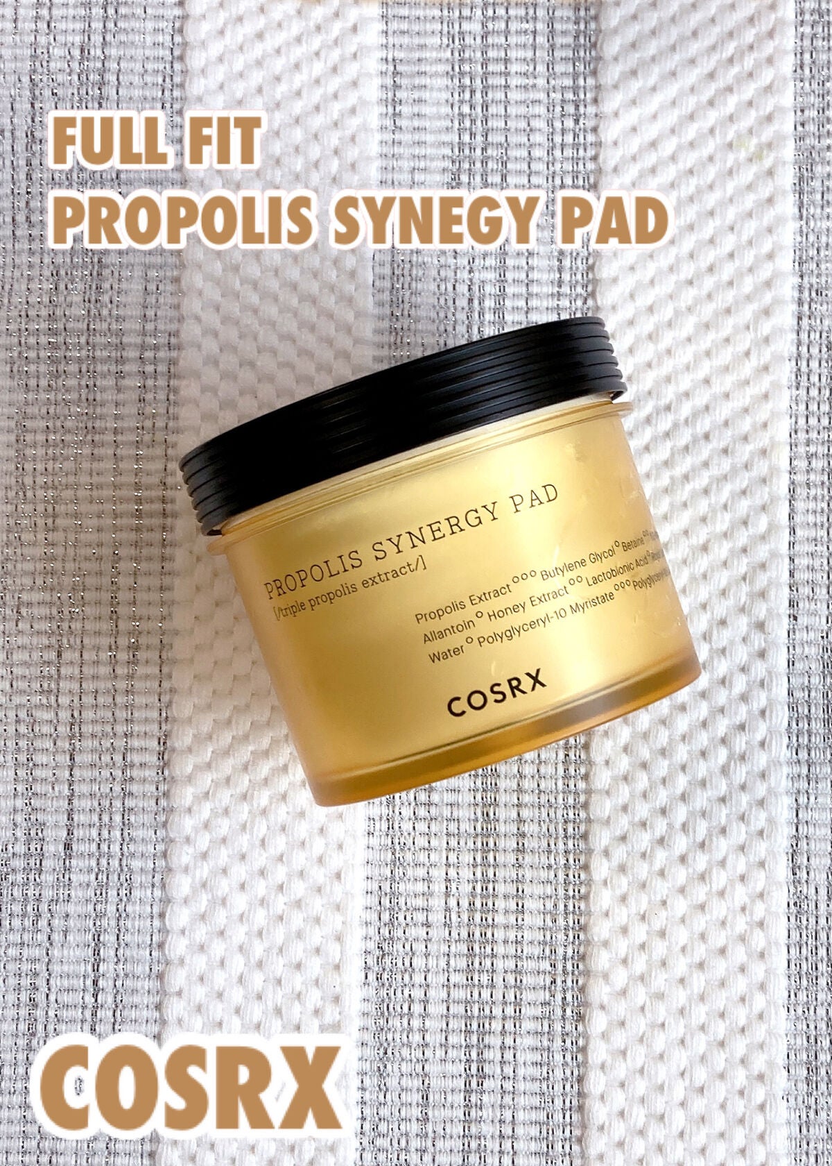 フルフィットプロポリスシナジーパッド/COSRX/トナーパッドを使ったクチコミ(1枚目)