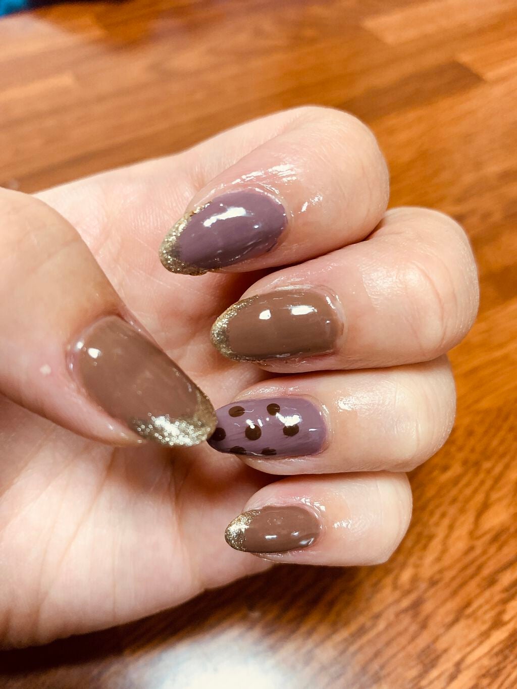 CHEER me COLOR ネイルポリッシュ/セリア/マニキュアを使ったクチコミ(2枚目)