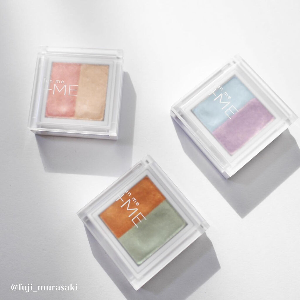 ラメシャワーシャドウ/funme＋ME/ジェル・クリームアイシャドウを使ったクチコミ（1枚目）