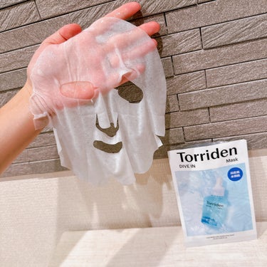 Torriden トリデン ダイブイン マスクのクチコミ「Torridenのマスクで
肌悩みに合わせてスペシャルケア♡

▪︎ダイブイン マスク(青)
.....」（2枚目）