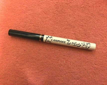 ジェルラインアーティスト/キャンメイク/ジェルアイライナーを使ったクチコミ(1枚目)