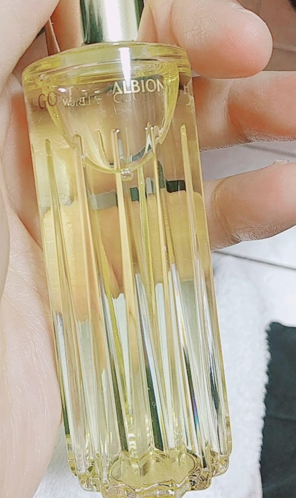 アルビオン ハーバルオイル ゴールド/ALBION/フェイスオイルを使ったクチコミ（1枚目）