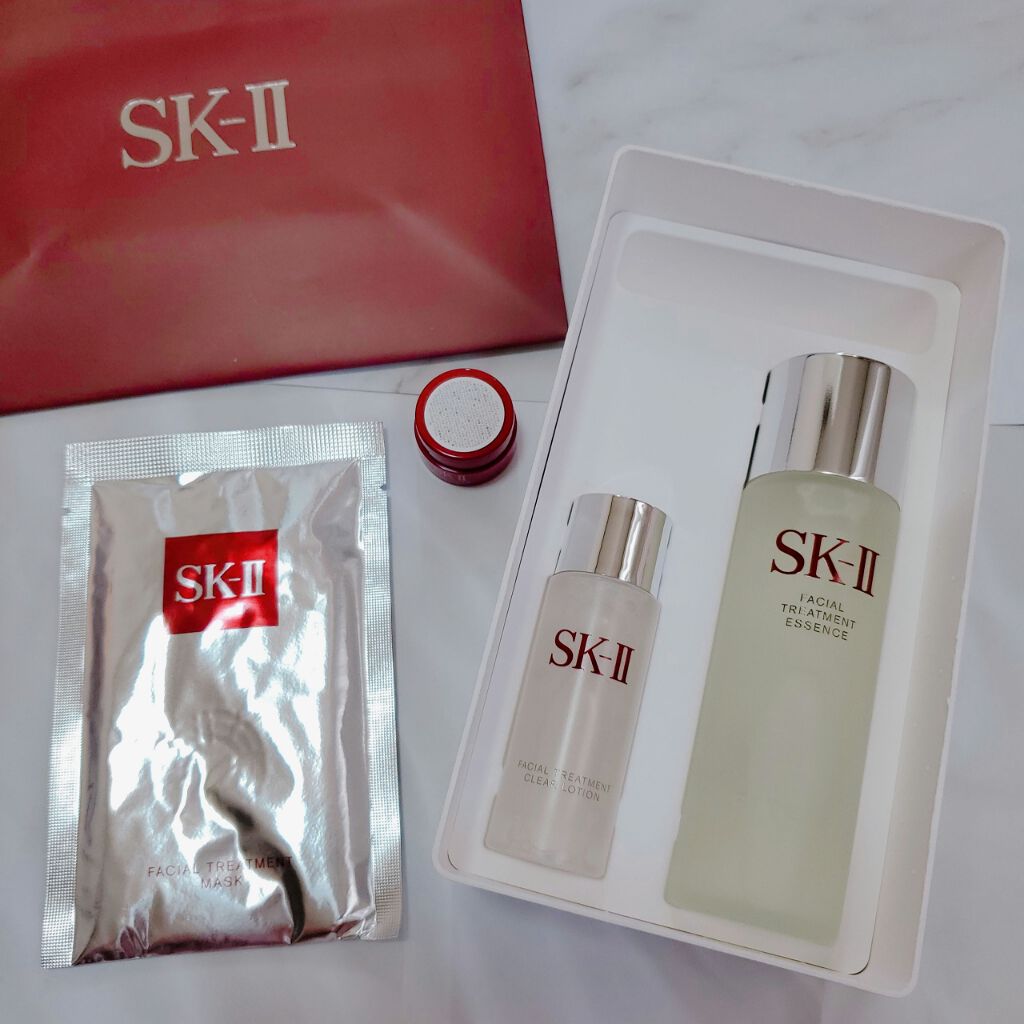 SK-II ピテラ エッセンス セット/SK-II/スキンケアキットを使ったクチコミ（1枚目）