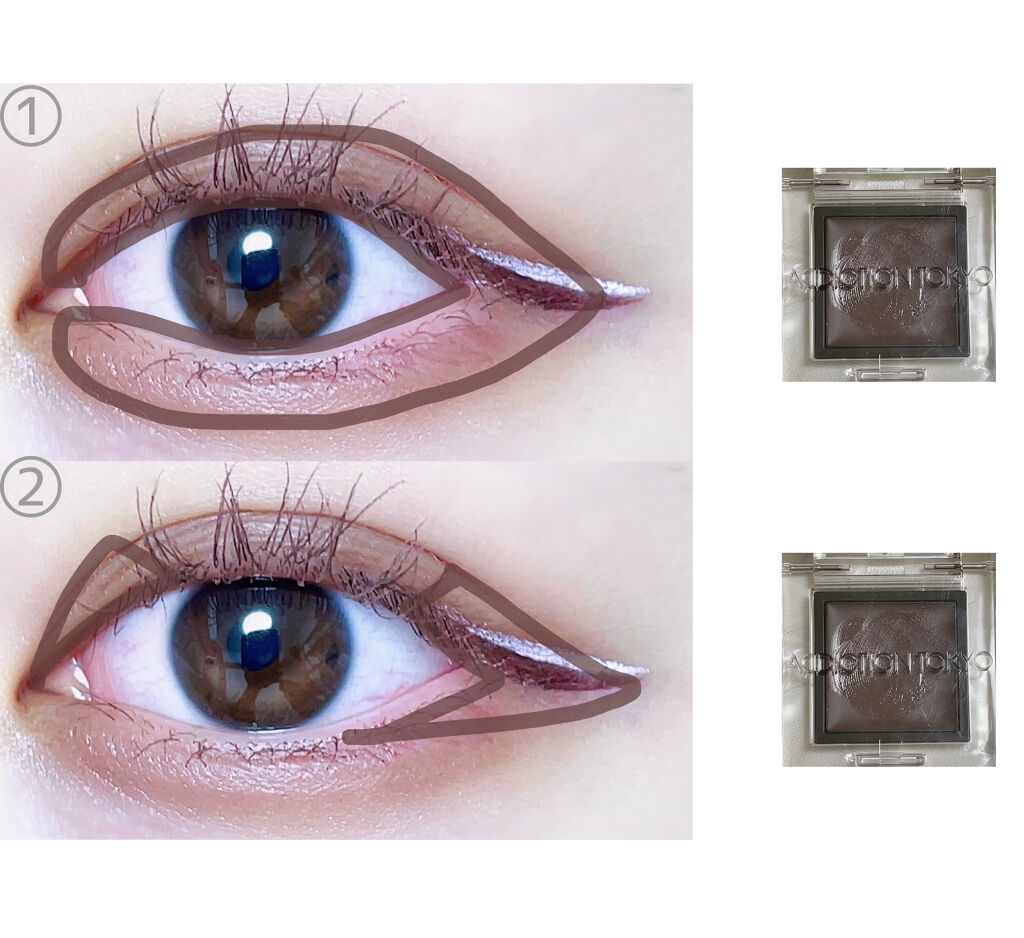 極細 アイライナーR/CEZANNE/リキッドアイライナーを使ったクチコミ（2枚目）