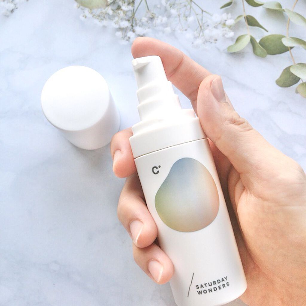 Saturday Wonders ブライトニングセラムC＋のクチコミ「毛穴、ハリ、キメ、ツヤ、肌荒れ、乾燥…6つのお肌悩みにアプローチしてくれるビタミンC美容液です.....」（3枚目）