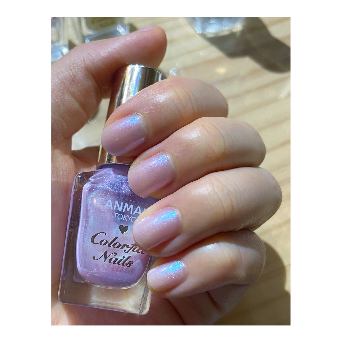 ジェルボリュームトップコート/キャンメイク/ネイルトップコートを使ったクチコミ（3枚目）