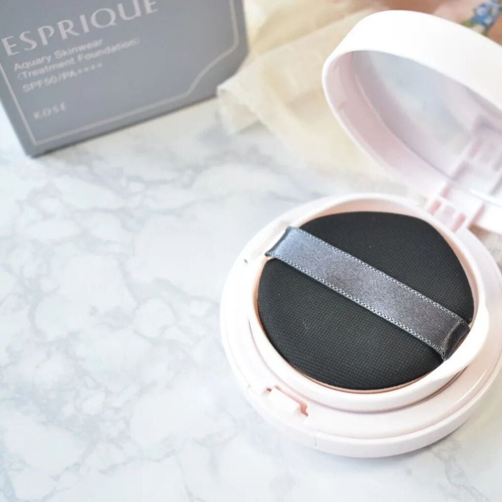 アクアリースキンウェア/ESPRIQUE/クッションファンデーションを使ったクチコミ(2枚目)