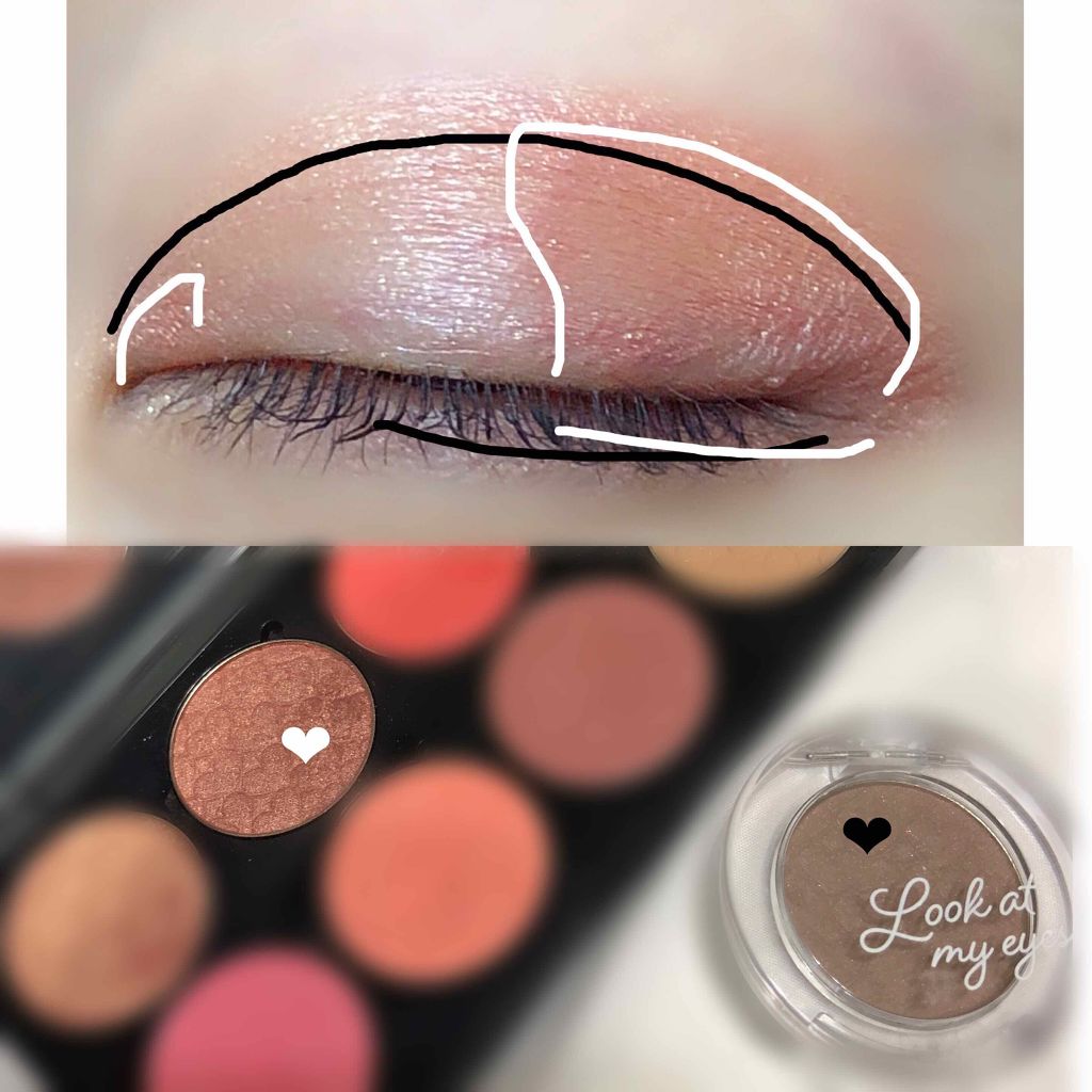 ルックアット マイアイズ/ETUDE/単色アイシャドウを使ったクチコミ（2枚目）