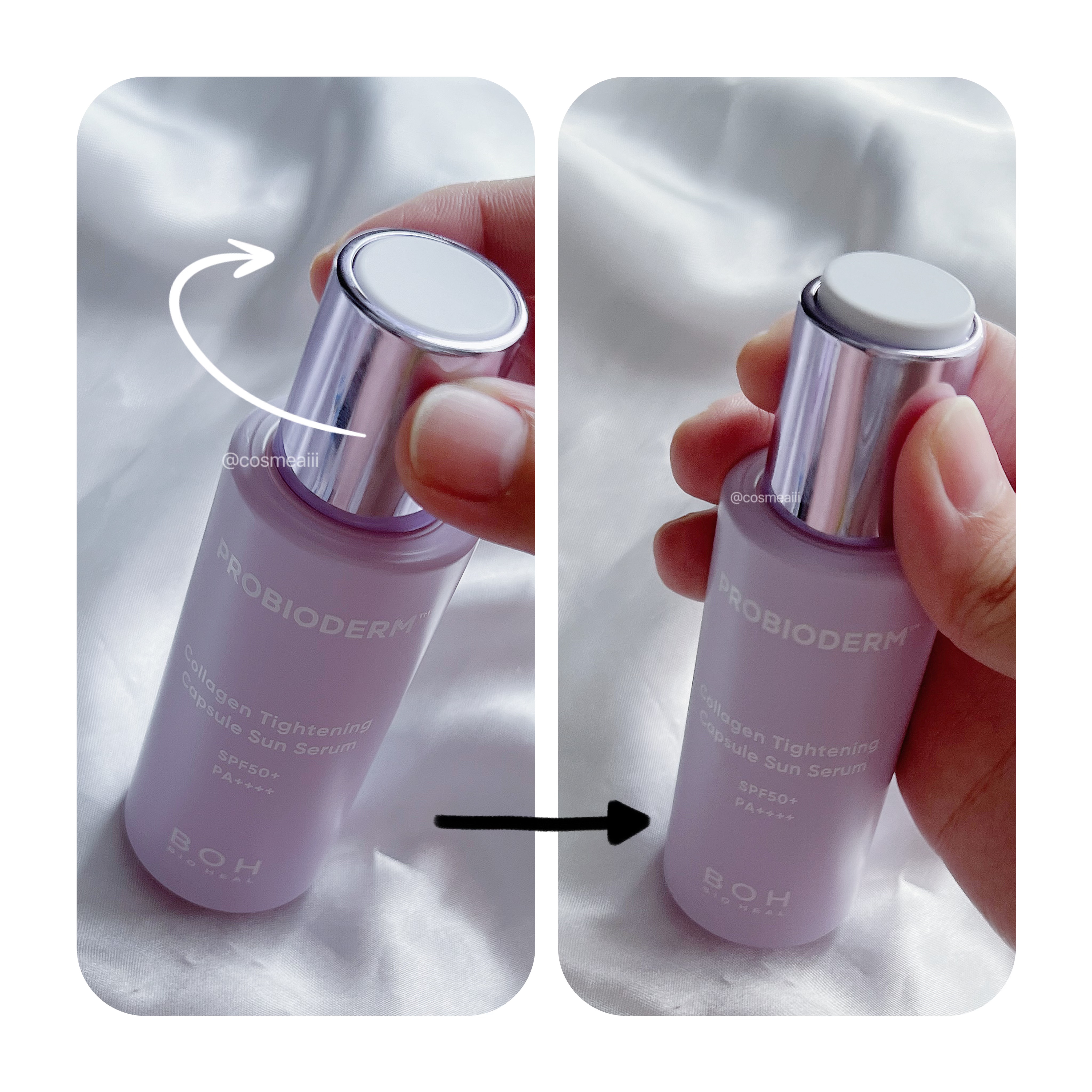 BIOHEAL BOH プロバイオダームコラーゲンタイトニングカプセルサンセラムのクチコミ「今日紹介するのは
BIOHEAL BOHのプロバイオダームコラーゲンタイトニングカプセル サン.....」（2枚目）