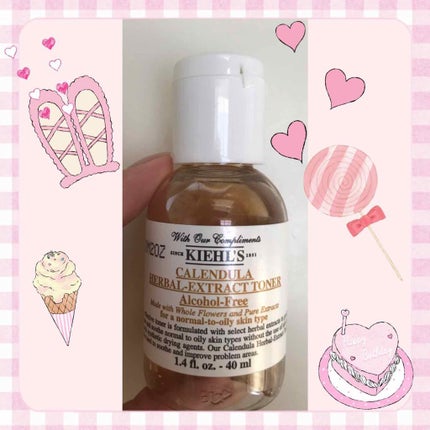 キールズ ハーバル トナー CL アルコールフリー/Kiehl's/化粧水を使ったクチコミ(1枚目)