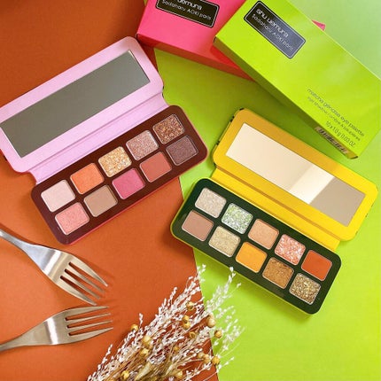 マッチャ ジェノワーズ アイ パレット /shu uemura/アイシャドウパレットを使ったクチコミ(7枚目)