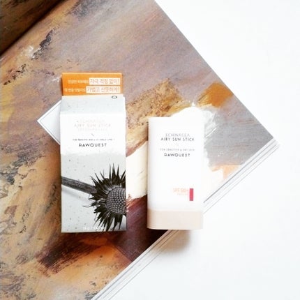 エネキシア エアリーサンスティック/RAWQUEST/日焼け止めスティックを使ったクチコミ(1枚目)