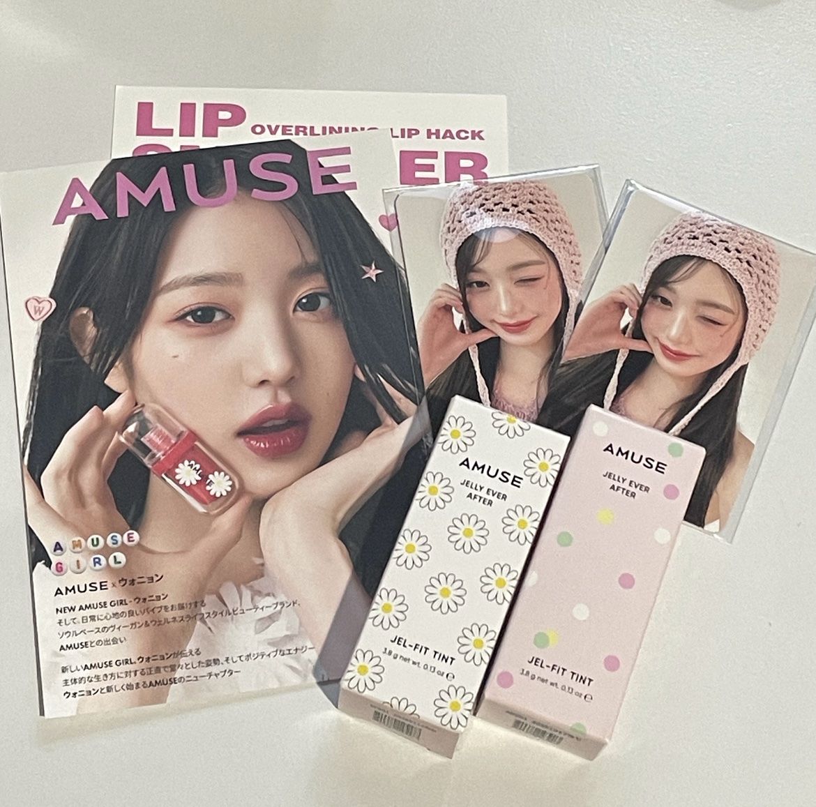 ジェルフィットティント/AMUSE/リップティントを使ったクチコミ（2枚目）