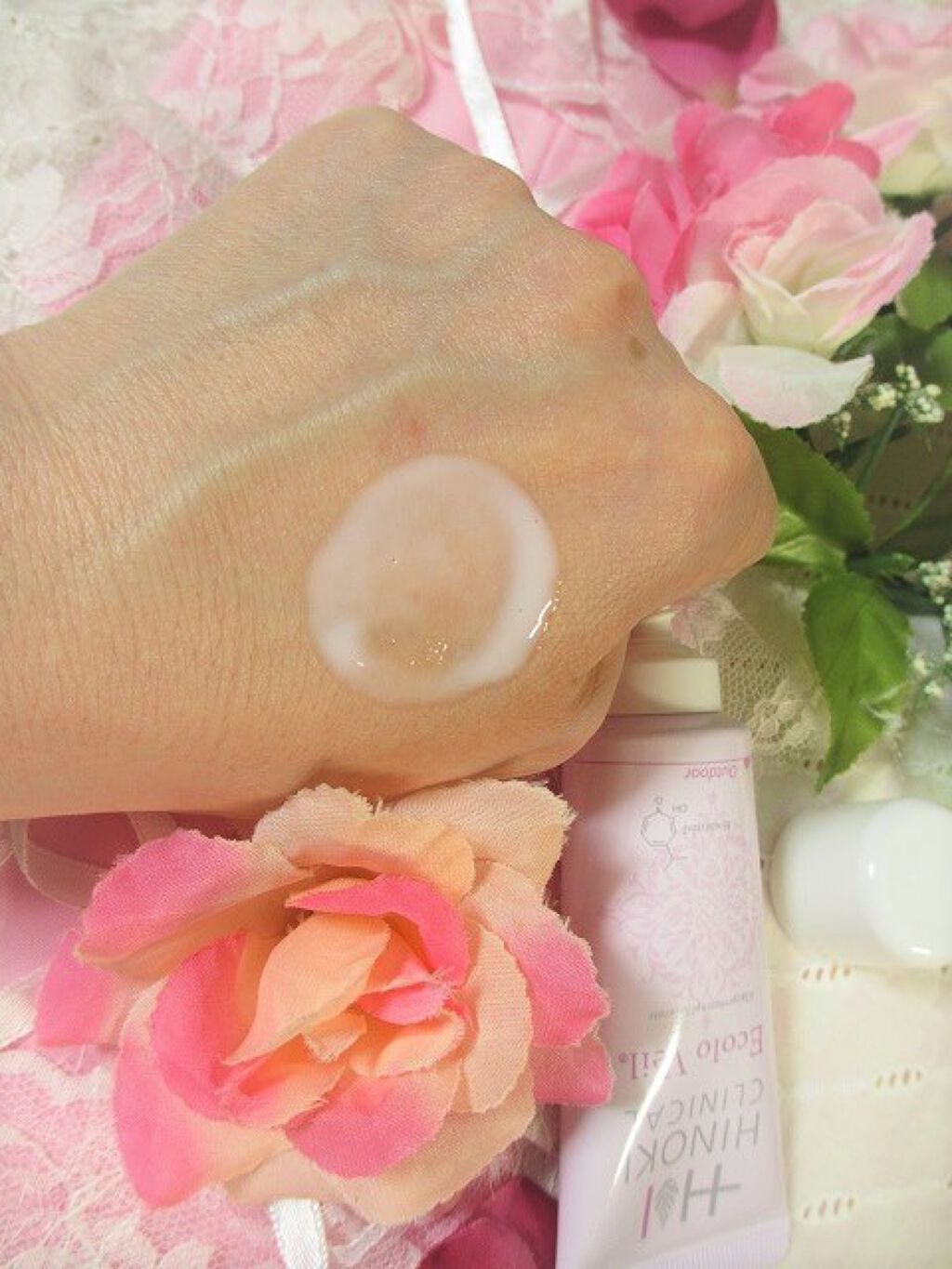 エコロヴェール/ヒノキ肌粧品/日焼け止めクリームを使ったクチコミ（3枚目）