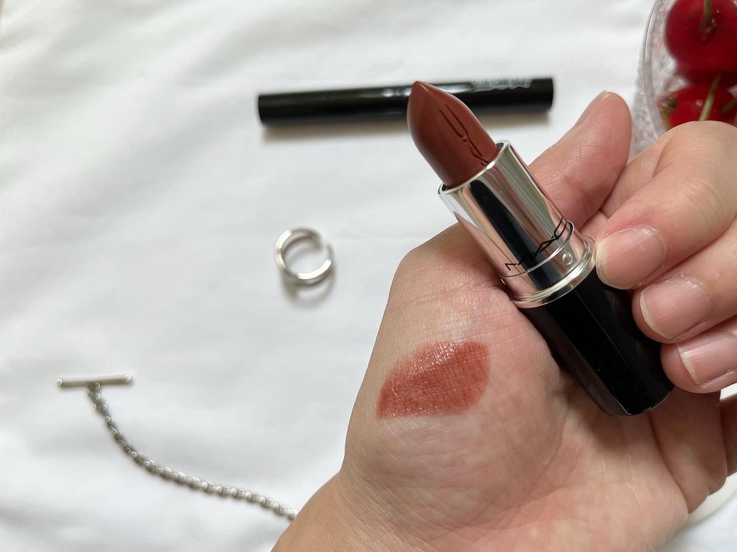 ラスターガラス リップスティック/M・A・C/口紅を使ったクチコミ（1枚目）