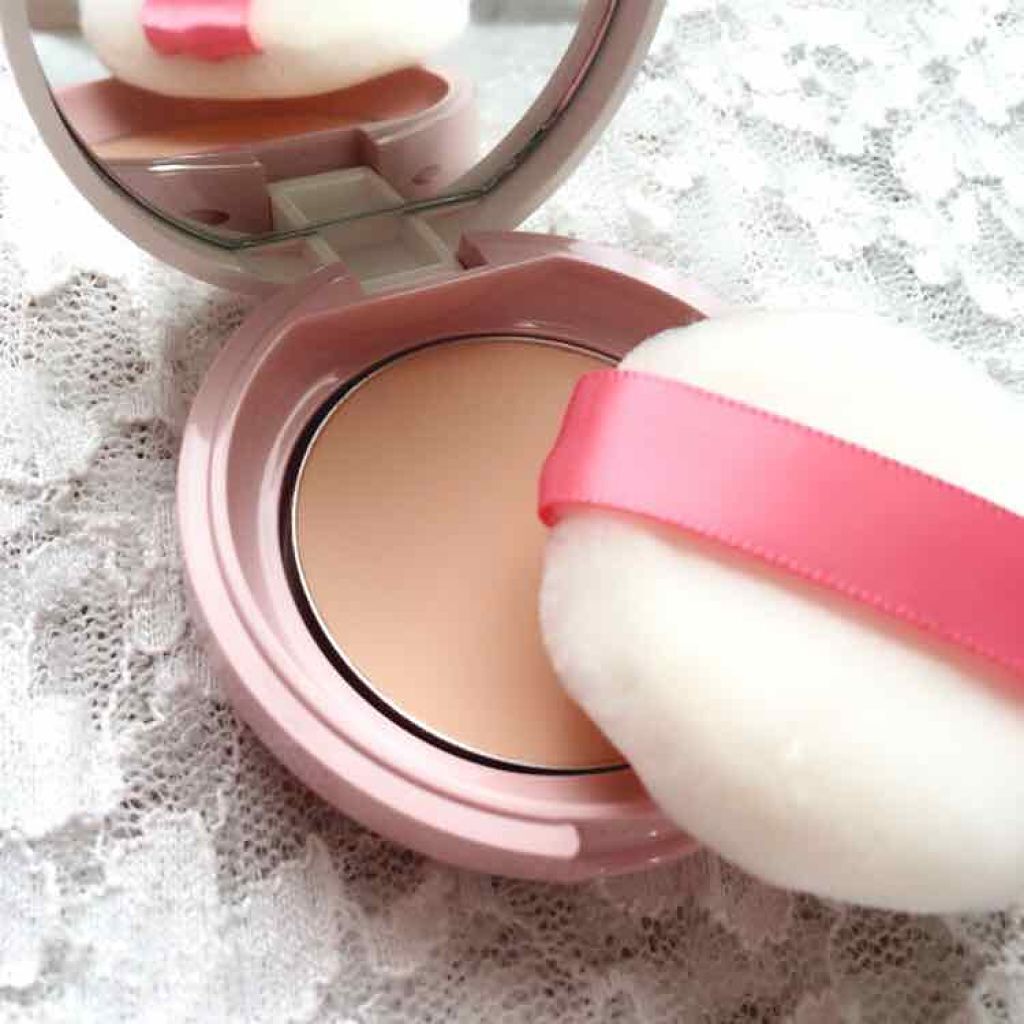 プレストパウダー UV 01 ブライトベージュ/ポイントマジックPRO/プレストパウダーを使ったクチコミ（2枚目）