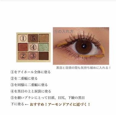 KATE ラッシュフォーマー(カラー)のクチコミ「6月2日の私のアイメイク

今回は#novo アイシャドウパレット を使用してレッドメイクをし.....」（2枚目）