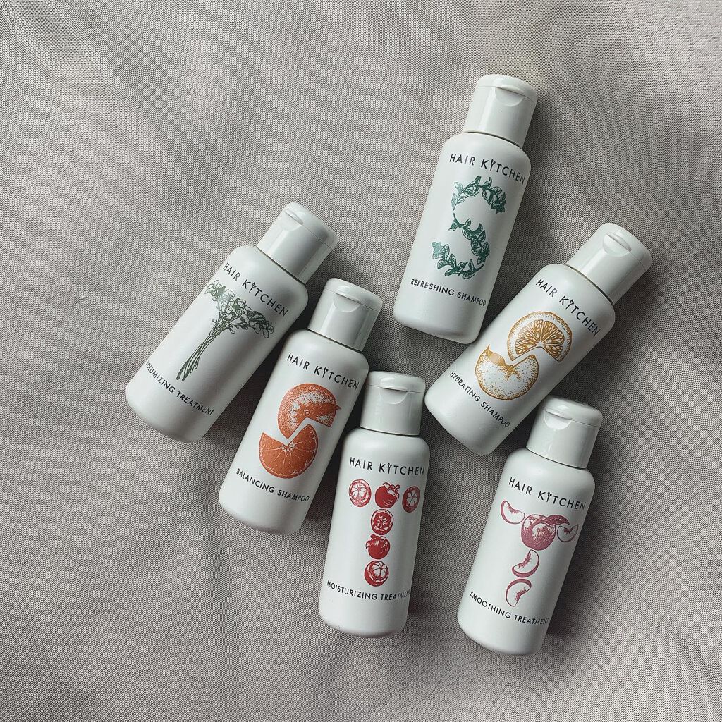 hairkitchen ホームケア ミニボトルセット/HAIR KITCHEN/サロンシャンプーを使ったクチコミ（1枚目）