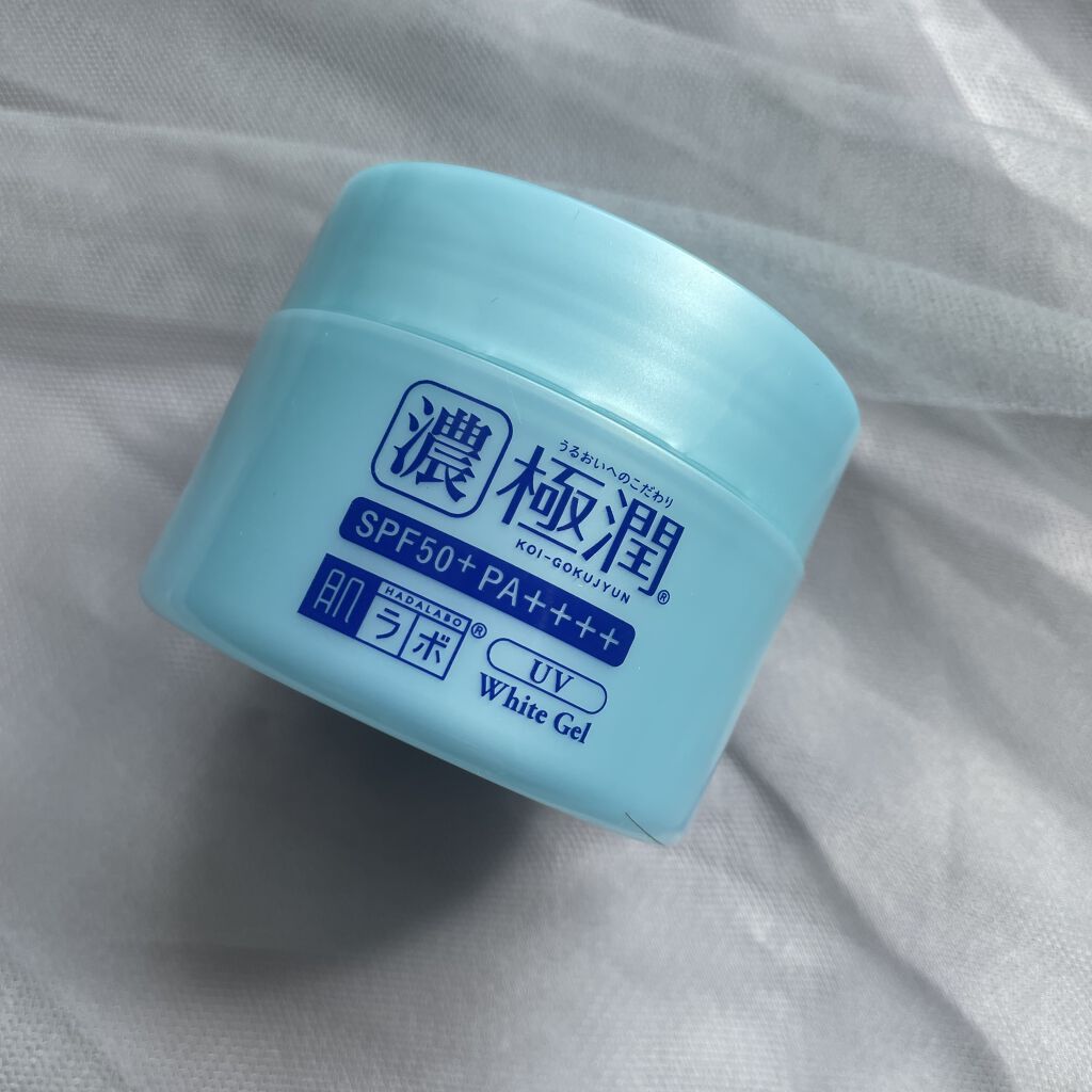 肌ラボ 極潤 UVホワイトゲルのクチコミ「忙しい朝におすすめ！！
コスパ良なオールインワン☺️


肌ラボ
極潤 UVホワイトゲル


.....」（2枚目）