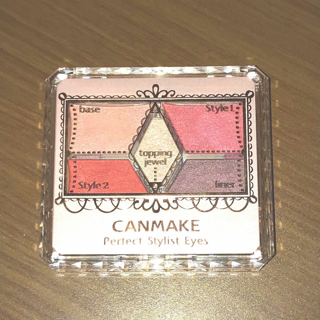 【旧品】パーフェクトスタイリストアイズ/キャンメイク/アイシャドウパレットを使ったクチコミ（1枚目）