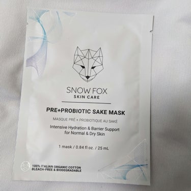 SAKE マスク/SNOW FOX SKINCARE/シートマスク・パックを使ったクチコミ（1枚目）