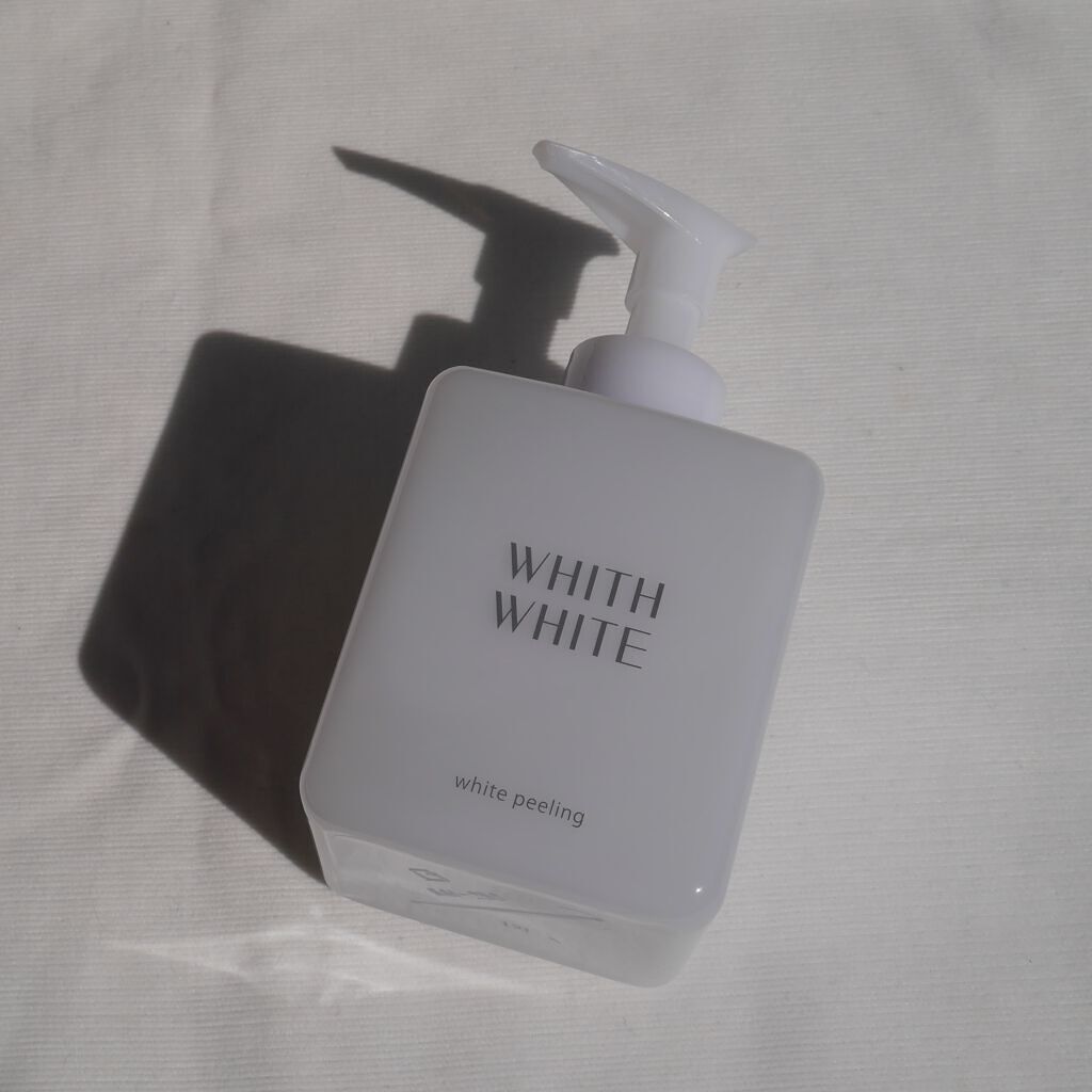 美白 ピーリング ジェル /WHITH WHITE/その他スキンケアを使ったクチコミ（1枚目）