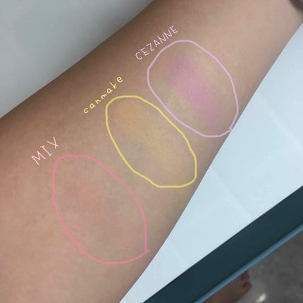 【旧品】パウダーチークス/キャンメイク/パウダーチークを使ったクチコミ(2枚目)