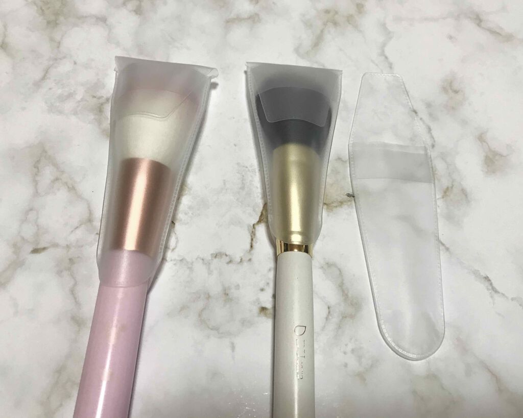 メイクブラシカバー/セリア/その他化粧小物を使ったクチコミ(3枚目)