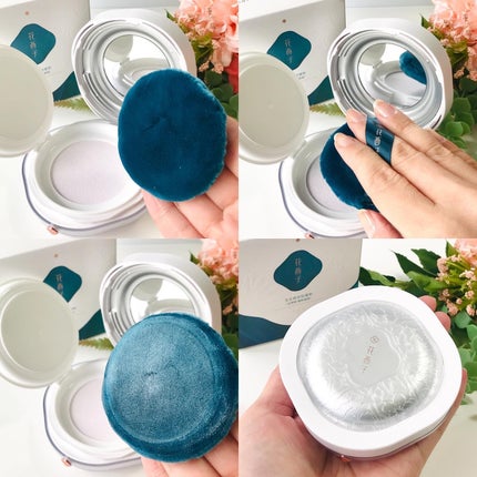 玉養桃花 ルースパウダー/花西子/ルースパウダーを使ったクチコミ(4枚目)