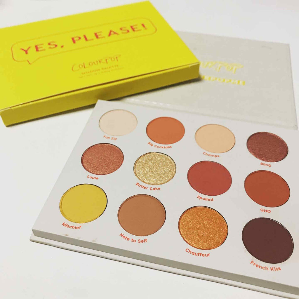 Yes,Please! Shadow Palette/ColourPop/アイシャドウパレットを使ったクチコミ（2枚目）