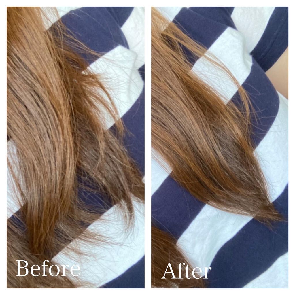 さらとろライスオイル(洗い流さないトリートメント)/WANOMI/ヘアオイルを使ったクチコミ(9枚目)