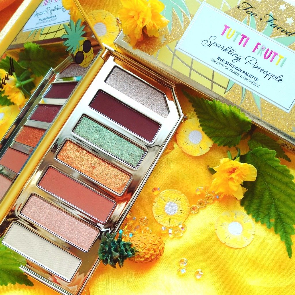 Too Faced スパークリング パイナップル アイシャドウ パレットのクチコミ「✨Too　Faced　スパークリング　パイナップル　アイシャドウ　パレット￥5,400（税込）.....」（1枚目）