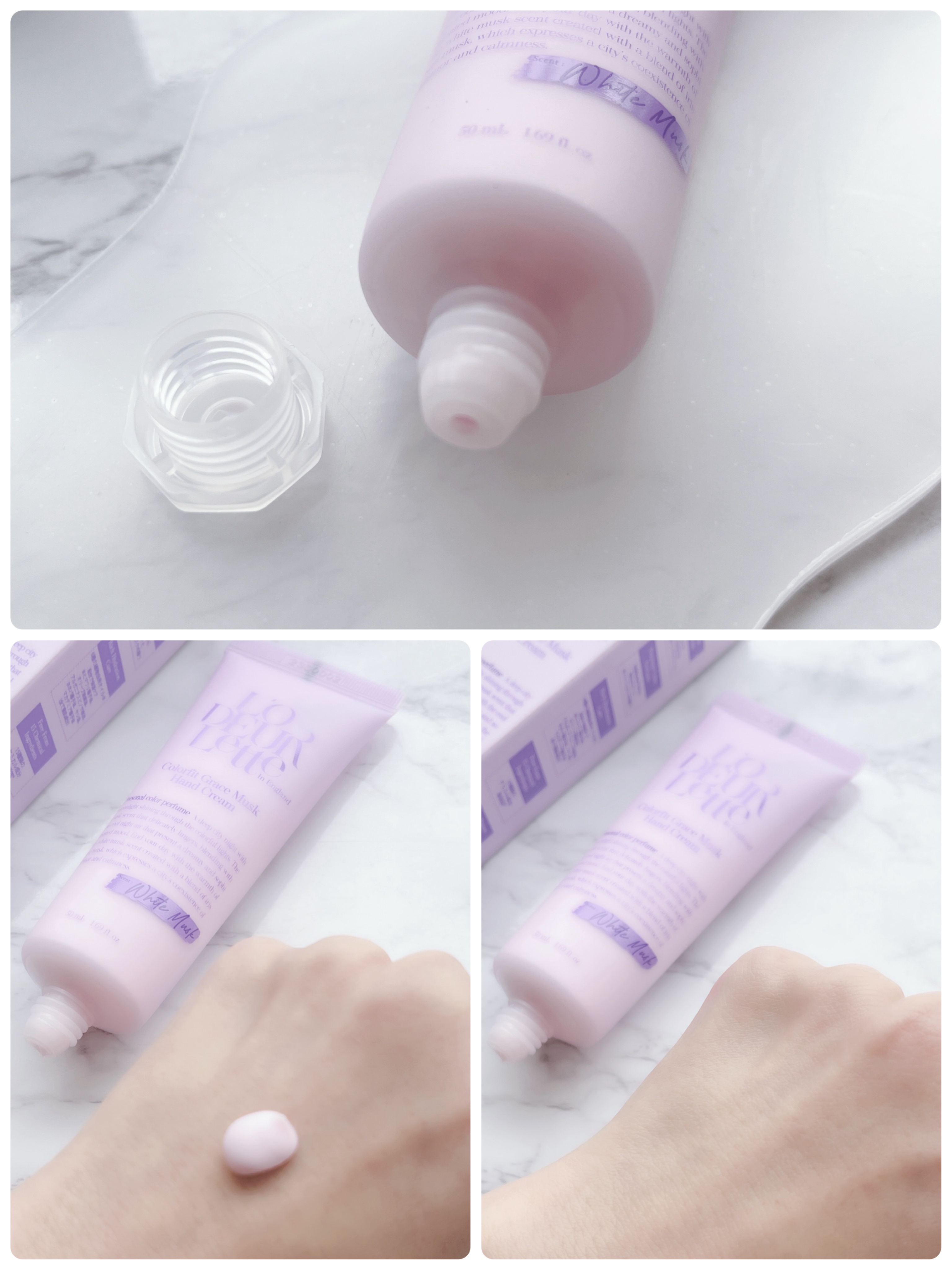 カラーフィットハンドクリーム/ロダレット/ハンドクリームを使ったクチコミ（3枚目）