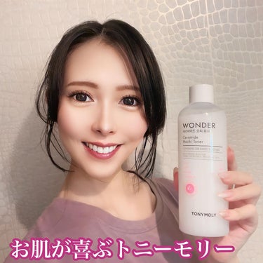 Wonder Ceramide Mochi Toner（トニーモリーワンダーCモチトナー）/TONYMOLY/化粧水を使ったクチコミ（1枚目）