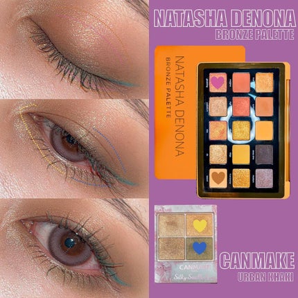 シルキースフレアイズ/キャンメイク/アイシャドウパレットを使ったクチコミ(2枚目)