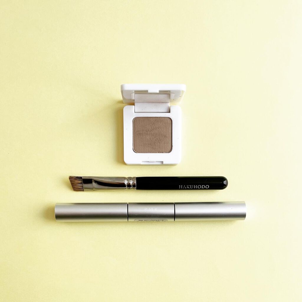 Wアイブロウカラーズ/RMK/リキッドアイブロウを使ったクチコミ（1枚目）