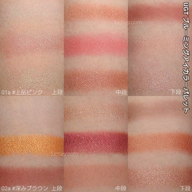 UR GLAM　BLOOMING EYE COLOR PALETTE/U R GLAM/パウダーアイシャドウを使ったクチコミ（4枚目）