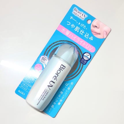 ビオレUV アクアリッチ アクアハイライトローション(水層ハイライトUV)/ビオレ/日焼け止めローションを使ったクチコミ(7枚目)