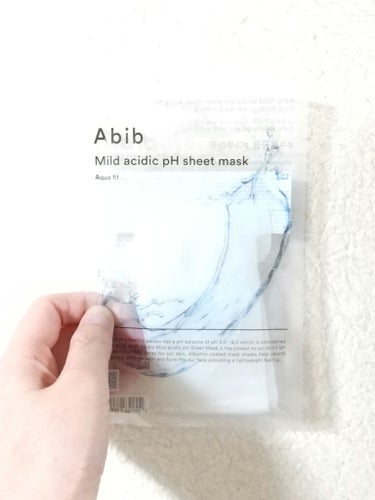 Abib  弱酸性pHシートマスク アクアフィットのクチコミ「⭐️⭐️⭐️⭐️⭐️
さっぱり個包装パック💕

Abib
弱酸性pHシートマスク アクアフィッ.....」（1枚目）