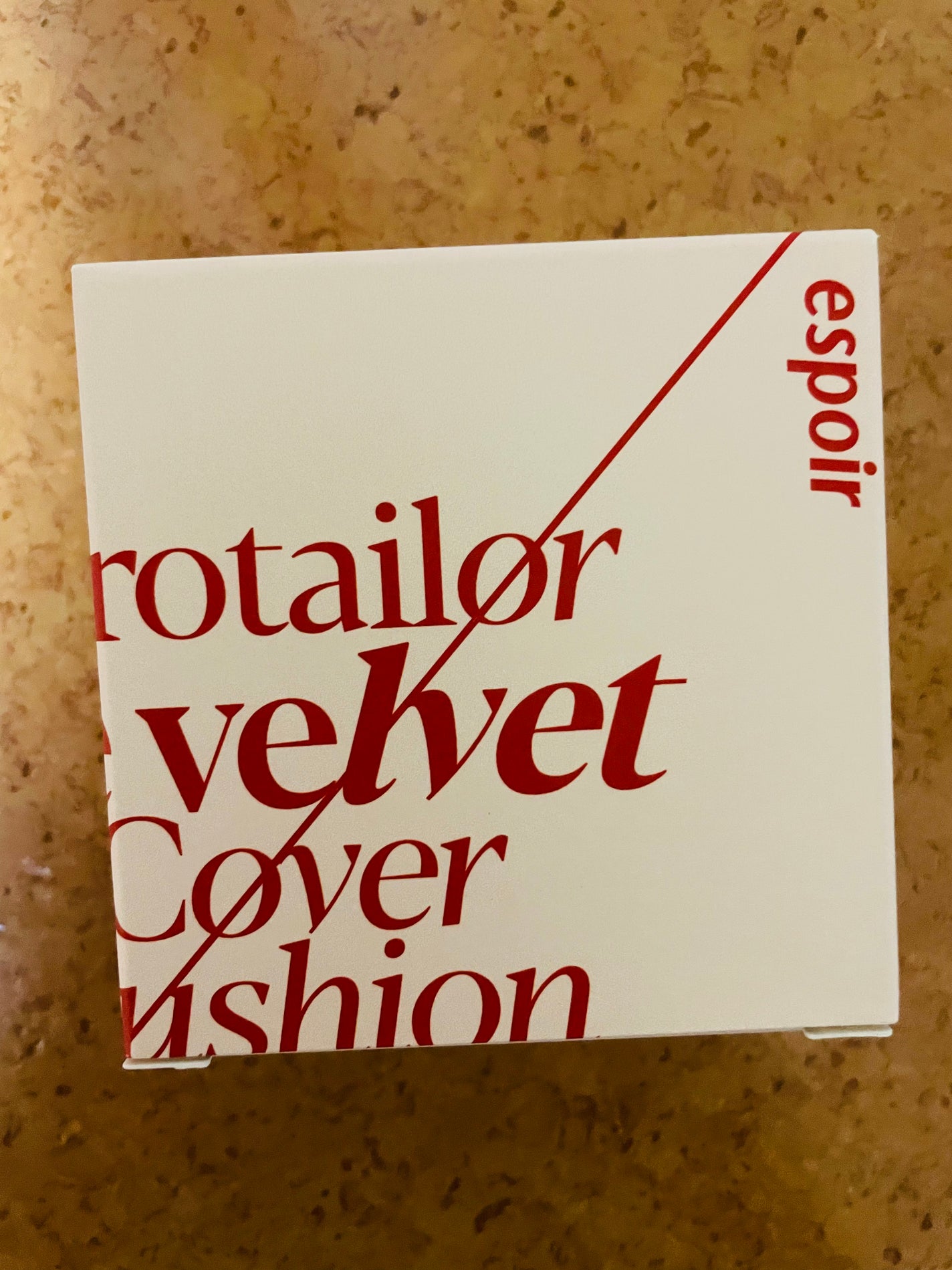 プロテーラービーベルベットカバークッション/espoir/クッションファンデーションを使ったクチコミ(1枚目)