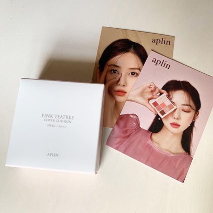 ピンクティーツリーカバークッション/APLIN/クッションファンデーションを使ったクチコミ(2枚目)