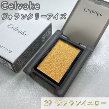 セルヴォーク ヴォランタリー アイズ/Celvoke/シングルアイシャドウを使ったクチコミ（1枚目）