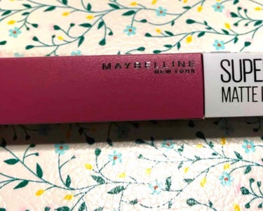 SPステイ マットインク/MAYBELLINE NEW YORK/口紅を使ったクチコミ（1枚目）