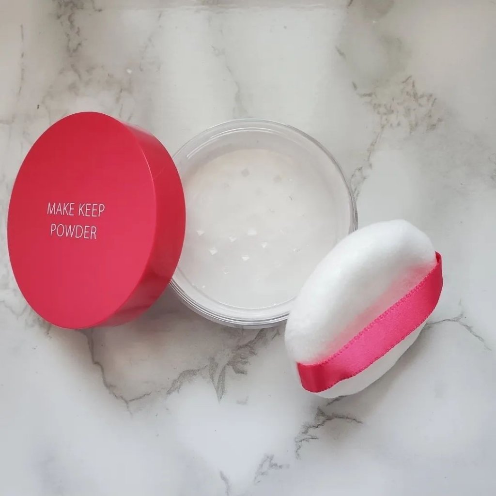 メイク キープ パウダー/コーセーコスメニエンス/ルースパウダーを使ったクチコミ（3枚目）